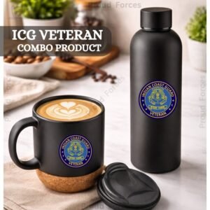 ICG Veteran Matte Finish Bottle & Coffee Mug Combo Set