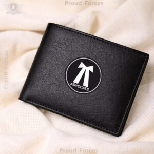 Advocate Black Leather Wallet for Men (Premium Classic Edition)