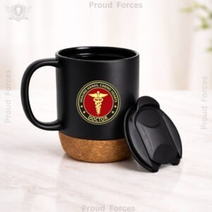 Doctor Matte Finish Coffee Mug with Cork Base