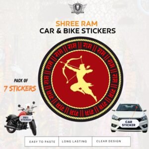 Premium Quality Shree Ram Car & Bike Stickers